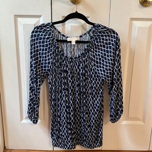 3/4 sleeve Michael Kors top.